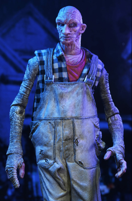 Devil's Rejects Tiny (Overalls) 7 Scale Action Figure (House Of 1000 Corpses), packaging shot