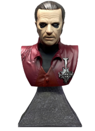 Ghost Cardinal Copia Mini Bust, side angle