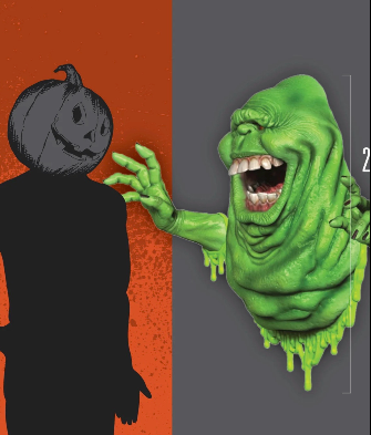 Ghostbusters - Slimer Glowing Wallbreaker, alternate view