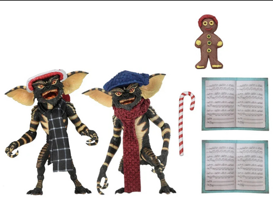 Gremlins (Set 1) Christmas Carol Winter Scene 2-Pack 7" Scale Action Figures