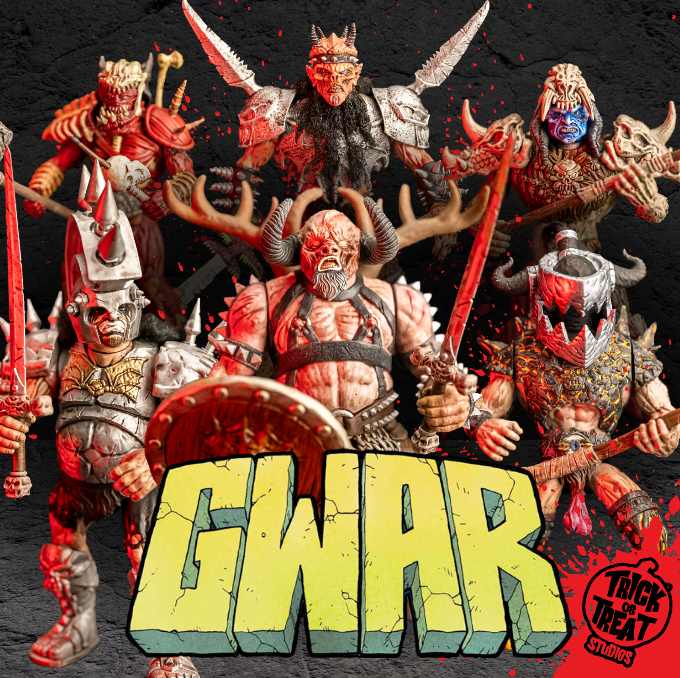 Gwar 5 Action Figure Assortment collectible from Infinity Collectibles 2026