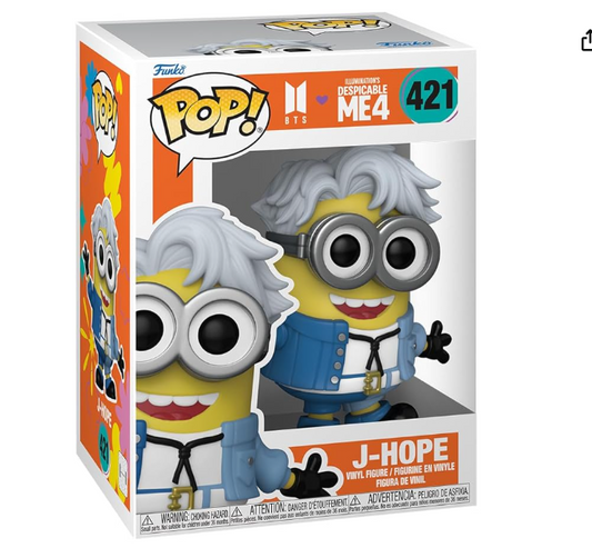 Minions x BTS J-Hope Funko POP! Vinyl Figure