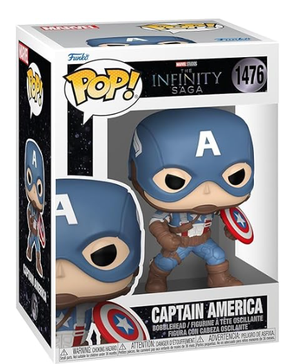 Captain America Marvel MCU Archives The Infinity Saga Funko POP! Vinyl Figure