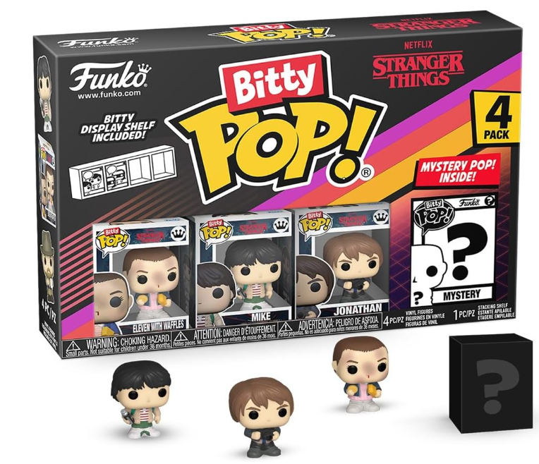 Eleven Stranger Things Funko Bitty POP! Vinyl Figure 4-Pack