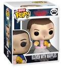Eleven Stranger Things Funko Bitty POP! Vinyl Figure 4-Pack, side angle
