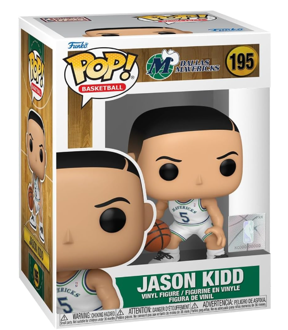 Jason Kidd (Rookie Season) Dallas Mavericks NBA Legends Funko POP! Vinyl Figure