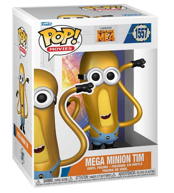 Mega Minion Tim Despicable Me 4 Funko POP! Vinyl Figure