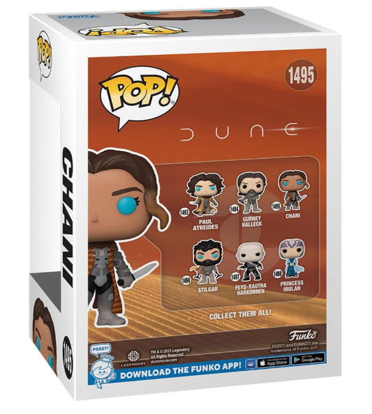 Chani Dune: Part Two Funko Pop! Vinyl Figure, alternate view