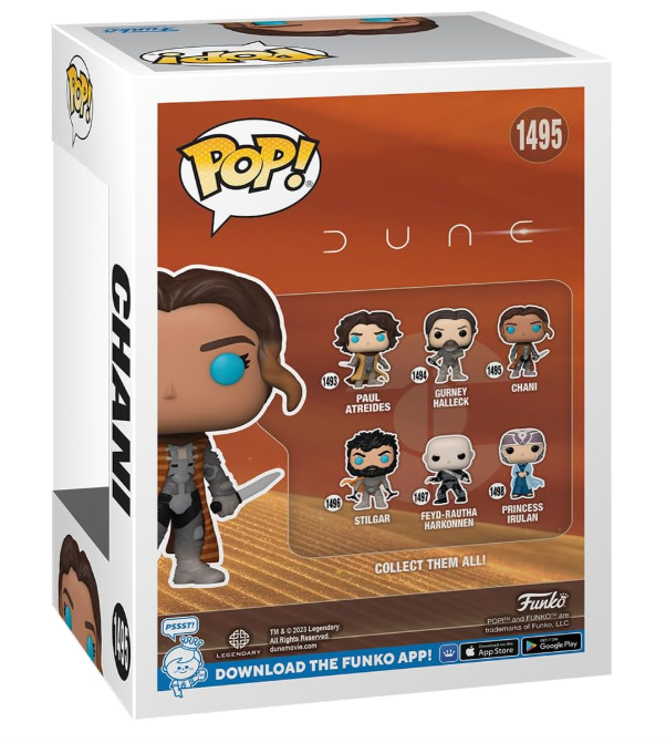 Chani Dune: Part Two Funko Pop! Vinyl Figure, alternate view