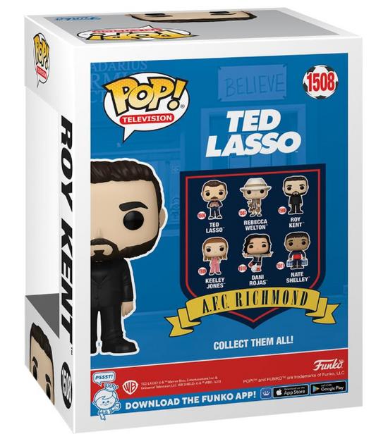 Roy Kent (Suit) Ted Lasso Funko POP! Vinyl Figure, alternate view