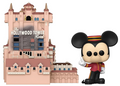 Walt Disney World 50th Mickey with Tower of Terror Funko Pop! Town, side angle
