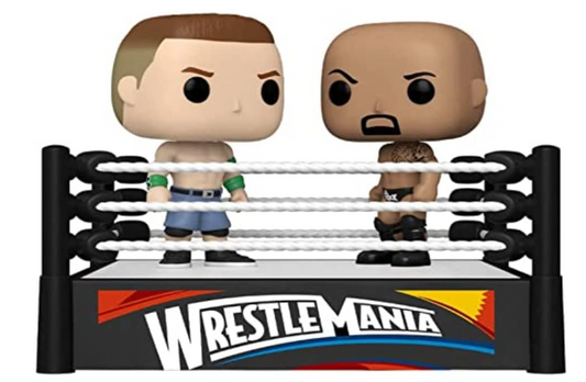 WWE John Cena and The Rock Funko POP! Vinyl Figure
