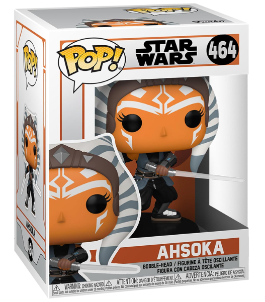 Star Wars Ahsoka with Lightsabers Funko Pop !