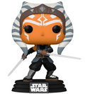 Star Wars Ahsoka with Lightsabers Funko Pop !, side angle