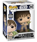 Star Wars Empire Strikes Back Training Luke With Yoda Funko POP! Vinyl Figure