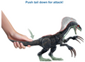 Jurassic World Dominion Slashin' Therizinosaurus Action Figure, close-up detail