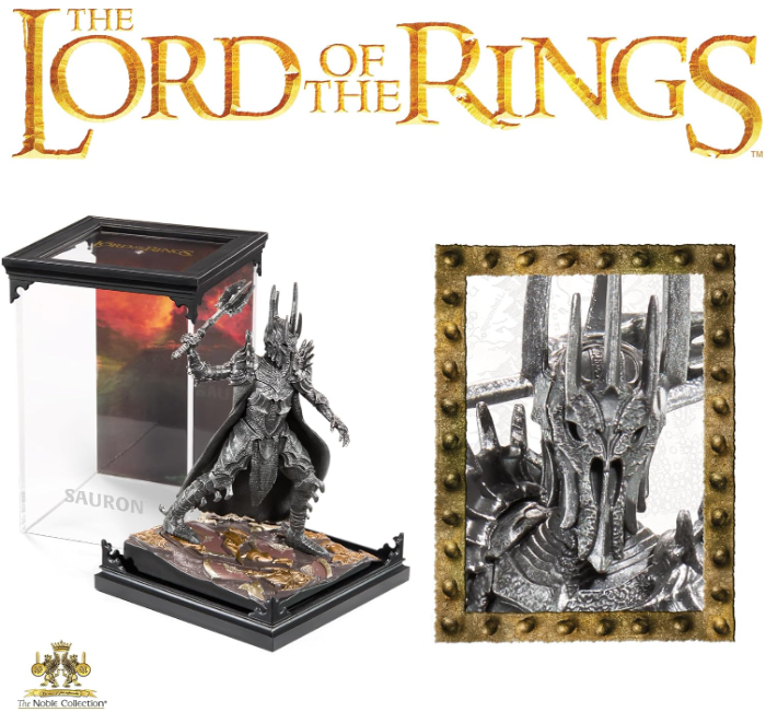 The Lord of the Rings Sauron Diorama Figure, close-up detail