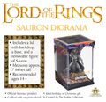 The Lord of the Rings Sauron Diorama Figure, rear view