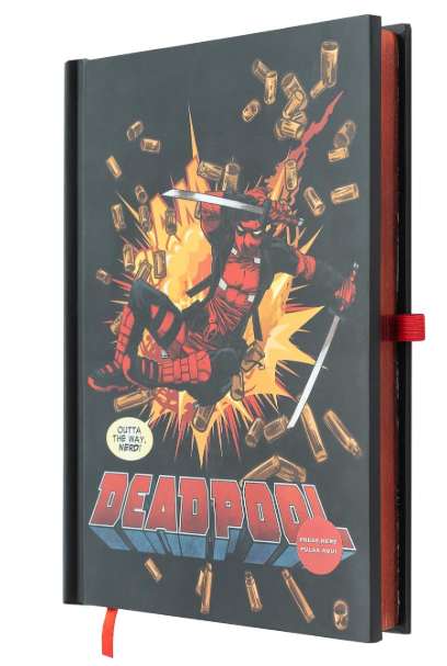 Marvel Deadpool A5 Premium Notebook With Light