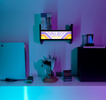 Stranger Things Arcade Wall Shelf Lamp, close-up detail