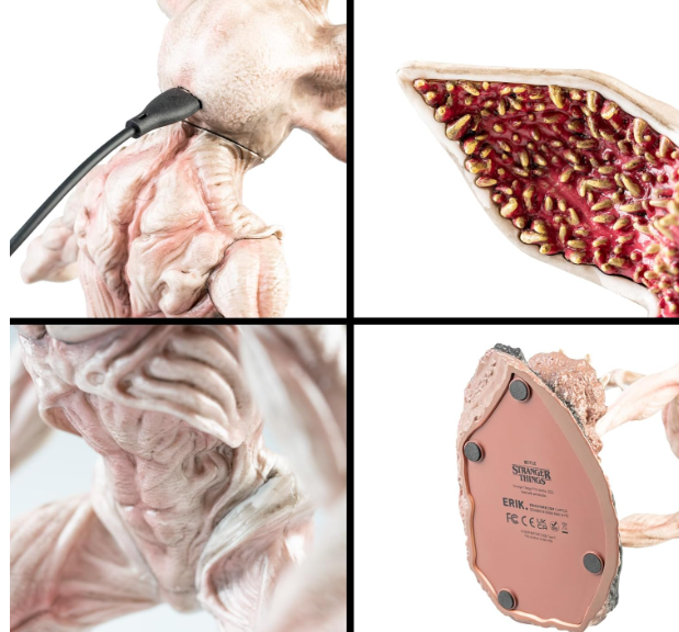 Stranger Things Demogorgon Lamp, size reference
