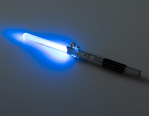 Star Wars Luke Skywalker Premium A5 Notebook With Lightsaber Pen, close-up detail