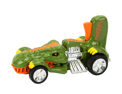 Hot Wheels Sound and Light T-Rextroyer Toy Car, alternate view