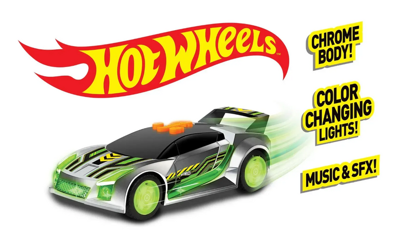 Hot Wheels Edge Glow Cruisers Quick 'N Sik with Lights and Sounds, alternate view