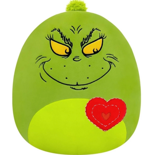Squishmallows The Grinch with Heart 8" Plush