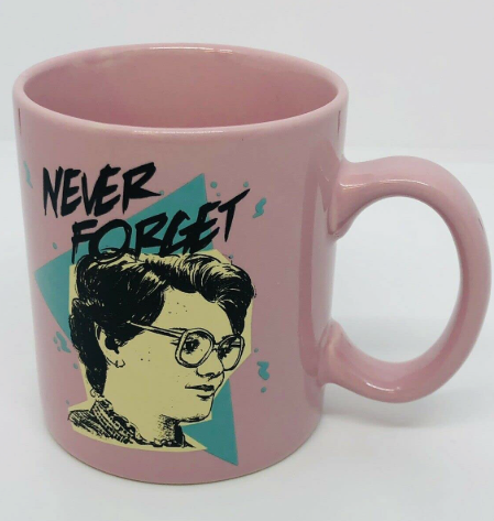 Funko Loungefly Stranger Things Never Forget Barb Pink Mug