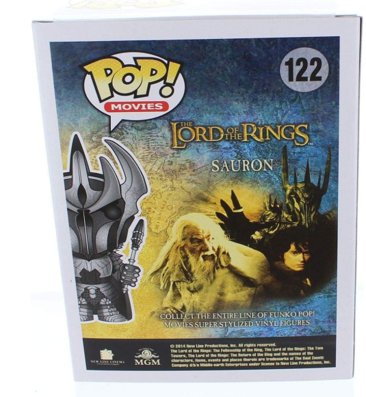 Sauron The Lord of the Rings Funko POP! Vinyl Figure, close-up detail