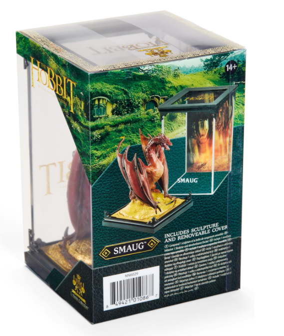 The Lord of the Rings Smaug Diorama Figure, rear view