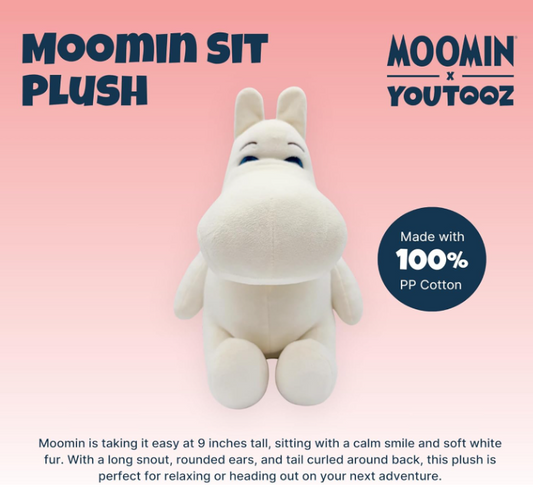 YouTooz Moomins Moomin 9" Plush, alternate view