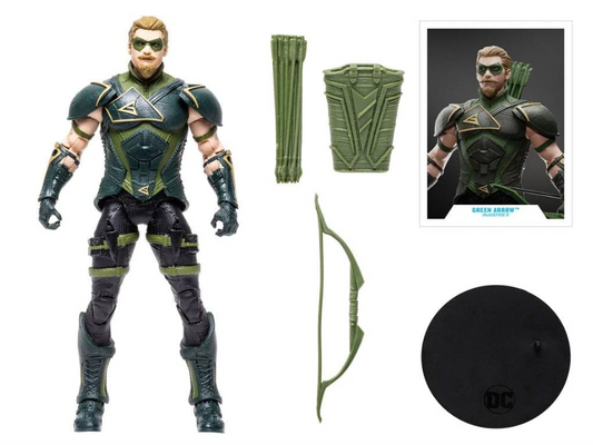 McFarlane DC Multiverse Green Arrow 7" Action Figure, alternate view