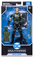 McFarlane DC Multiverse Green Arrow 7" Action Figure, side angle