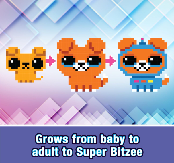 Bitzee Interactive Digital Pets, close-up detail
