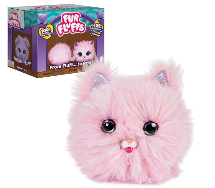 Fur Fluffs Interactive Pet Purr 'n Fluff Kitty