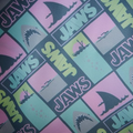 Loungefly Universal Jaws Mini Backpack, close-up detail