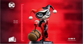 IronStudios - MiniCo Figurines (Harley Quinn Comics) Figure, side angle