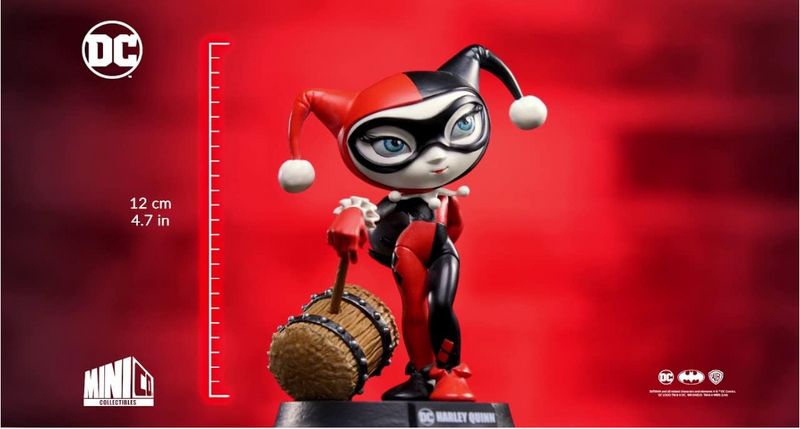 IronStudios - MiniCo Figurines (Harley Quinn Comics) Figure, side angle