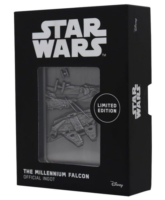 Star Wars Limited Edition Millennium Falcon Ingot, alternate view