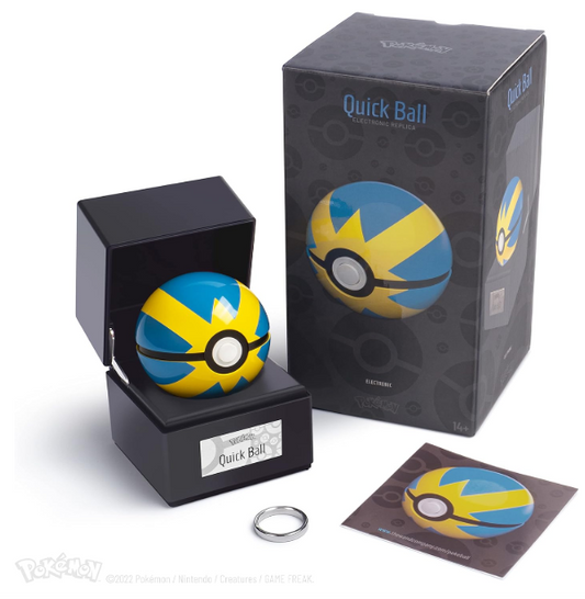 The Wand Company Pokémon Die-Cast Quick Ball Replica