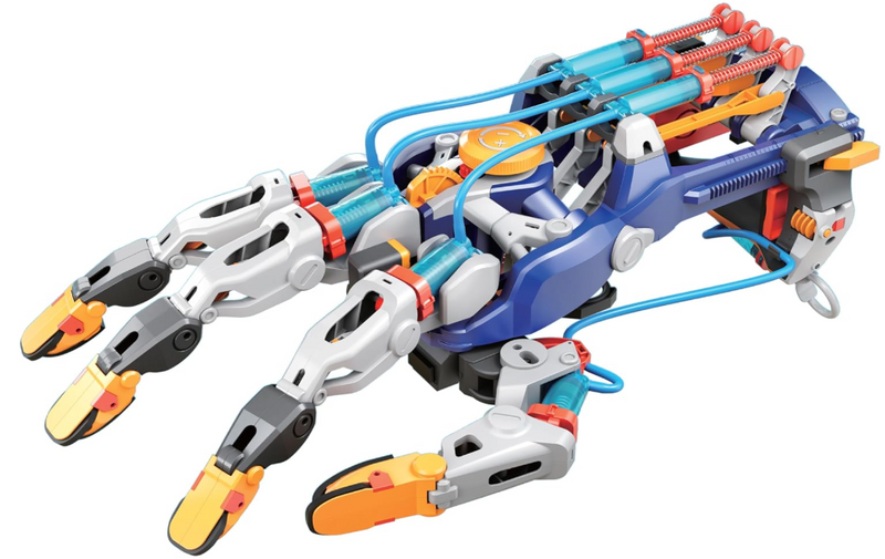 Hydraulic Cyborg Hand Kit, side angle
