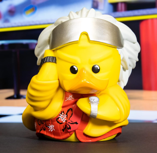 Back To The Future Doc Brown 2015 Tubbz Duck, alternate view