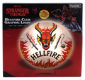 Netflix Official Stranger Things Hellfire Club Logo Light, side angle