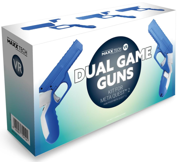 Maxx Tech VR Dual Gun Game Kit (Meta Quest 2), alternate view