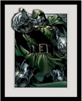 Marvel Doctor Doom Breakout 3D Effect Framed 30 x 40 cm Collector Print
