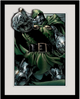 Marvel Doctor Doom Breakout 3D Effect Framed 30 x 40 cm Collector Print