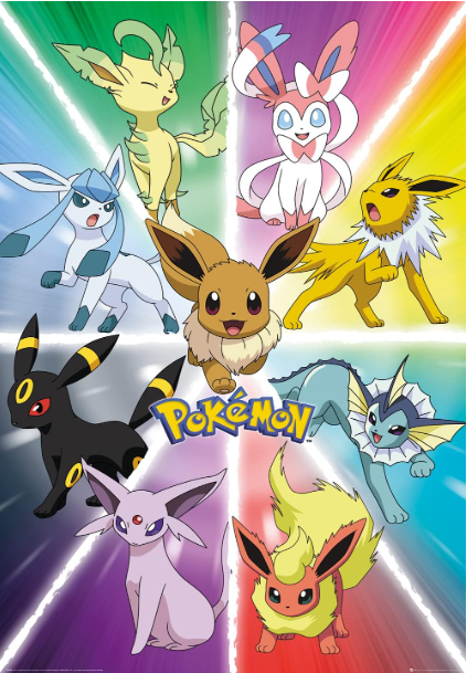 Pokemon Poster Evolution