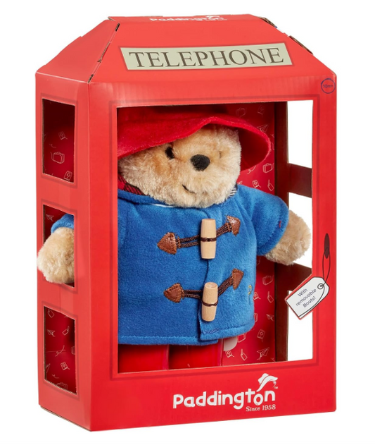 Phone Box Paddington Plush Toy